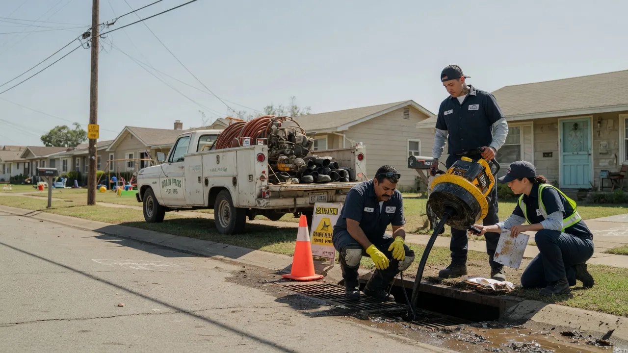 Drain Cleaning in Flatwoods, LA near me